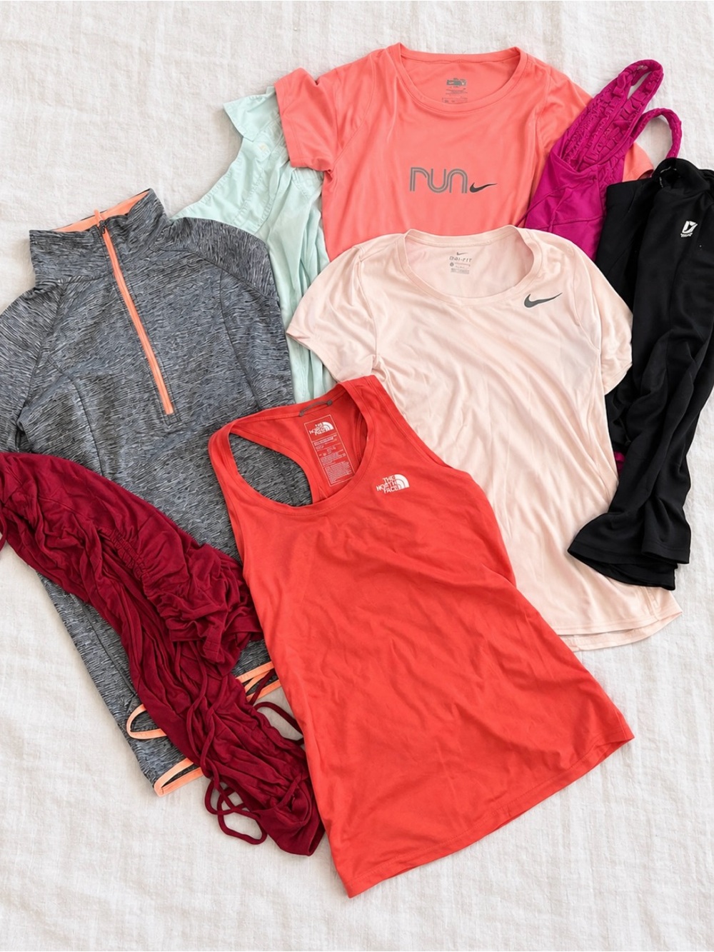 Women’s Activewear Clothing Lot Size Small Nike Under Armour Reebok North Face